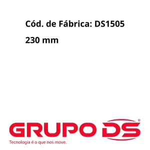 TUBO DS 1505 reposição do tubo corrugado 230 mm DS