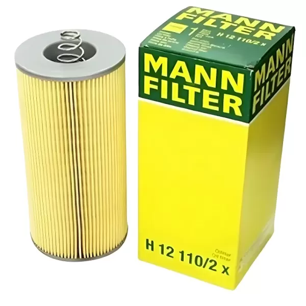 FILTRO ÓLEO MANN H12110/2X compatível com caminhões Mercedes-Benz