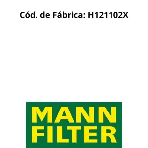 FILTRO ÓLEO MANN H12110/2X novo, lacrado e pronto para instalação