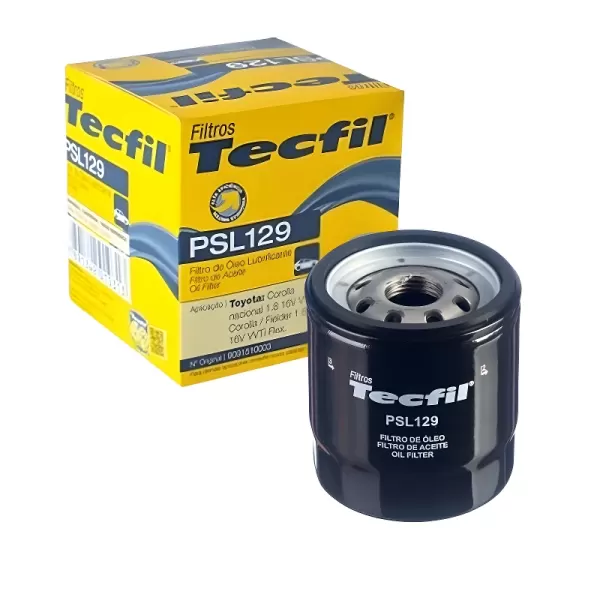 FILTRO ÓLEO TECFIL PSL129 ALTA EFICIÊNCIA