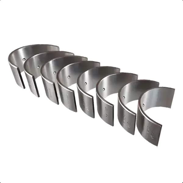 DETALHE DAS BRONZINAS BIELA METAL LEVE SBB1035J025 0,25 MM