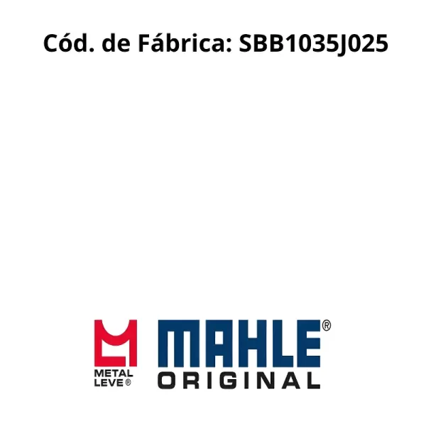 INSTALAÇÃO DAS BRONZINAS BIELA METAL LEVE SBB1035J025 NO MOTOR VW