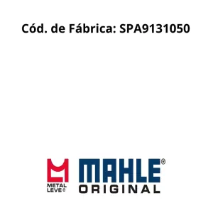 Vista superior do pistão METAL_LEVE SPA9131050 com medidas técnicas