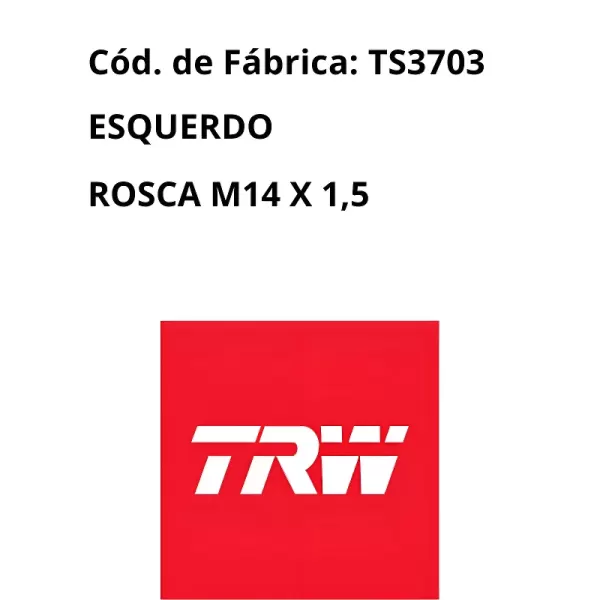 SENSOR BOSCH F00099S002 TERMINAL DIREÇÃO TRW TS3703 Aplicação FIAT
