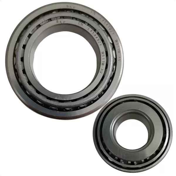 ROLAMENTO RODA SKF VKBA4544A — vista superior mostrando o conjunto de rolamento cônico com acabamento metálico de alta precisão.