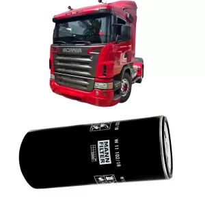 Filtro Óleo MANN W11102/18 padrão original MANN-FILTER