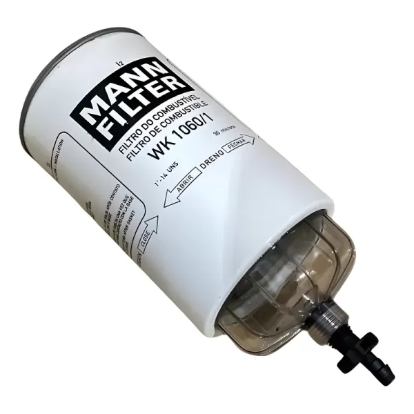 Rosca e encaixe do FILTRO SEPARADOR MANN WK1060/1