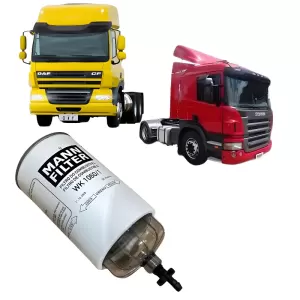 Etiqueta técnica do FILTRO SEPARADOR MANN WK1060/1