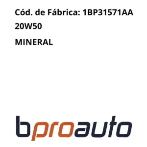 ÓLEO MOTOR BPROAUTO 1BP31571AA