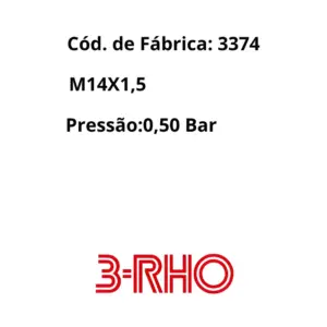 SENSOR ÓLEO 3-RHO 3374 compatível com FIAT e GM em demonstração técnica