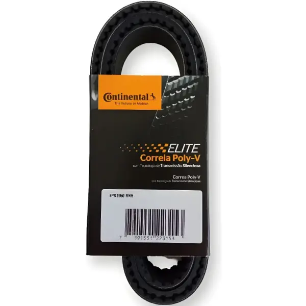 Correia Alternador Contitech 8PK1950RNH vista frontal