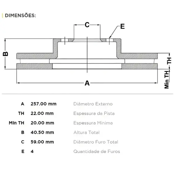 DISCO FREIO FREMAX BD1650 — Performance superior!