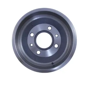 TAMBOR DE FREIO FREMAX BD9680 VISÃO FRONTAL COM FURAÇÃO E MEDIDAS ORIGINAIS