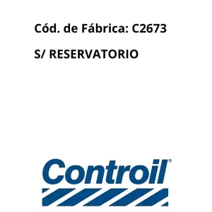 Componentes do CILINDRO MESTRE CONTROIL C2673 para sistema hidráulico