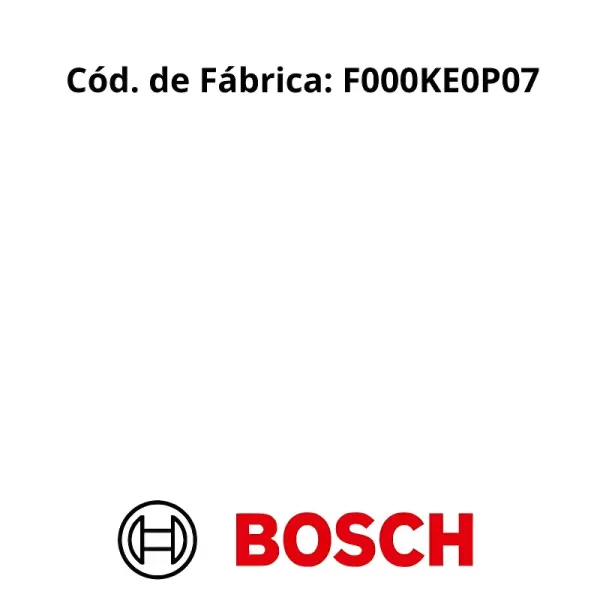 JOGO VELAS BOSCH F000KE0P07 peça instalada no motor