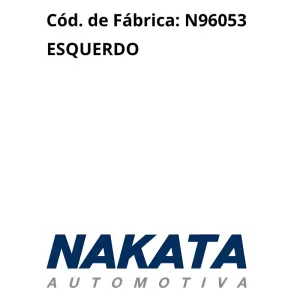 TERMINAL DIREÇÃO NAKATA N96053 – Detalhe da Haste e Rosca