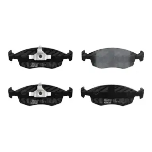 PASTILHA FREIO FRAS_LE PD1482 vista frontal com detalhe das quatro peças do jogo