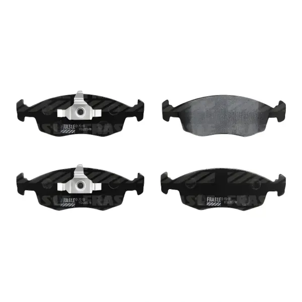 PASTILHA FREIO FRAS_LE PD1482 vista frontal com detalhe das quatro peças do jogo