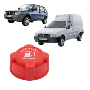 TAMPA RESERVATÓRIO GONEL TG1301 comparada com peça original OEM