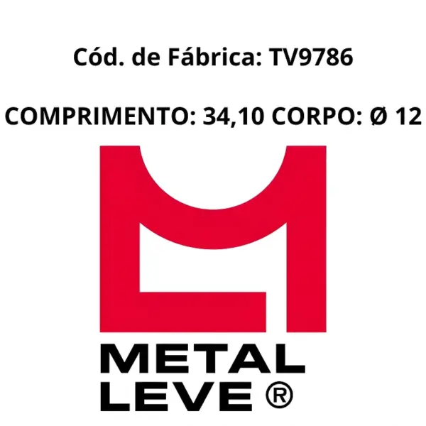 Aplicação do TUCHO HIDRÁULICO METAL_LEVE TV9786 em VW EA111