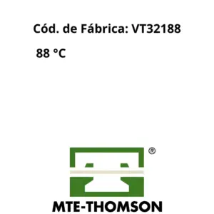 Dimensões da VÁLVULA TERMOSTÁTICA MTE VT32188 em destaque