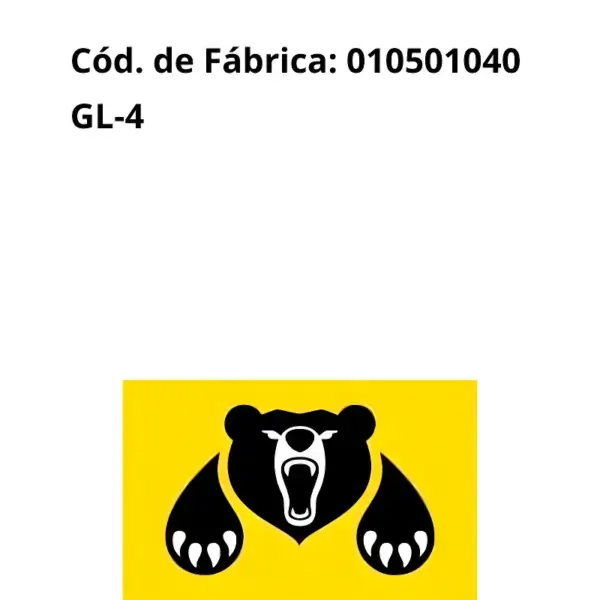 ÓLEO MENZOIL 010501040 código de fábrica 010501040 óleo Gear SAE 80W API GL-4
