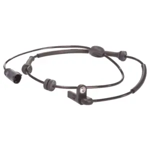 SENSOR FREIO BOSCH 0265008963 – sensor ABS dianteiro em destaque (peça e conector)