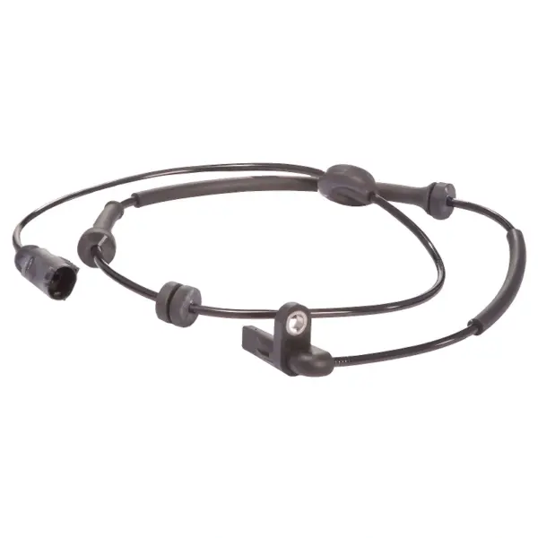 SENSOR FREIO BOSCH 0265008963 – sensor ABS dianteiro em destaque (peça e conector)