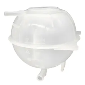 RESERVATÓRIO JAHU 695803 para sistema de arrefecimento Volkswagen Gol Parati Saveiro, peça original com marcação de nível mínimo e máximo