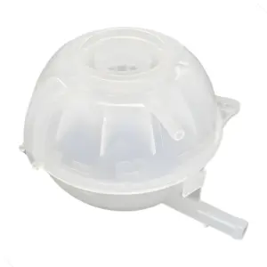 RESERVATÓRIO JAHU 695803 para sistema de arrefecimento Volkswagen Gol Parati Saveiro, peça original com marcação de nível mínimo e máximo