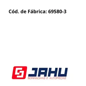 RESERVATÓRIO JAHU 695803 para sistema de arrefecimento Volkswagen Gol Parati Saveiro, peça original com marcação de nível mínimo e máximo