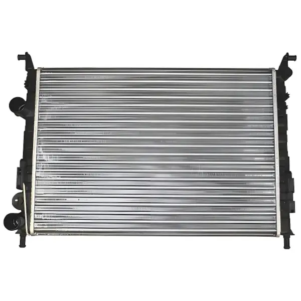 RADIADOR ÁGUA VALEO 732353R vista frontal, radiador de água mecânico sem ar condicionado