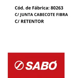 JOGO JUNTAS SABÓ 80263 – Imagem para anúncio destacando vedação e envio imediato