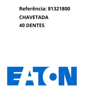 ENGRENAGEM CHAVETADA EATON 81321800 – Peça Nova / NF / Garantia