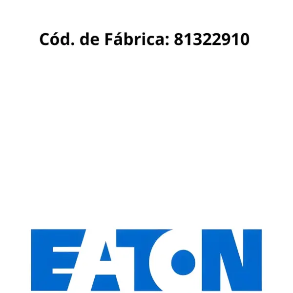 CAPA CUBO EATON 81322910 código original Eaton 81322910 reposição câmbio