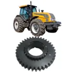 ENGRENAGEM RÉ EATON 81340810 APLICADA EM TRATOR VALTRA LINHA AGRÍCOLA