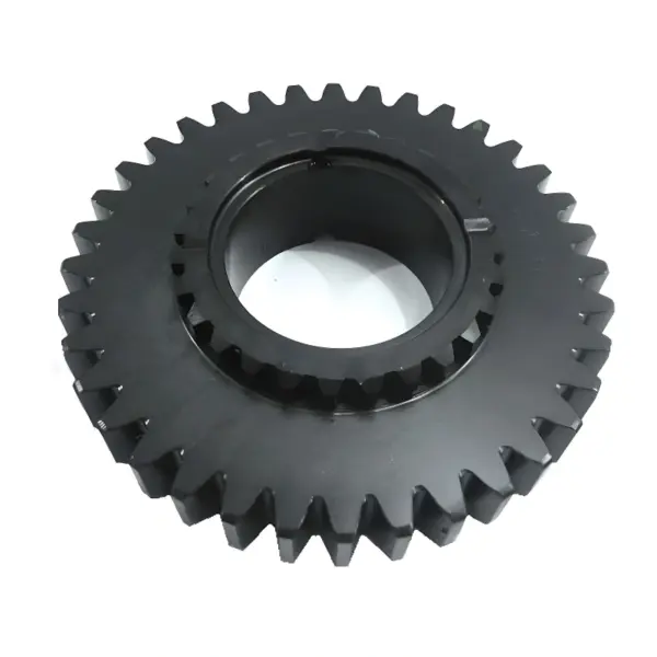 ENGRENAGEM RÉ EATON 81340810 VISÃO SUPERIOR DESTACANDO FRESAS INTERNAS