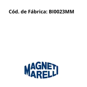 BOBINA IGNIÇÃO BI0023MM Magneti Marelli com embalagem original e código de fábrica BI0023MM