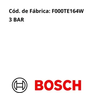BOMBA COMBUSTÍVEL BOSCH F000TE164W aplicação Palio Gol Golf compatível