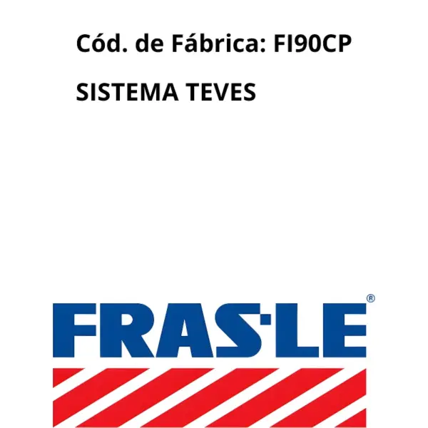 SAPATA FREIO FRAS-LE FI90CP EMBALAGEM ORIGINAL FRAS-LE