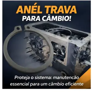 ANEL SEGURANÇA EATON KG1045 aplicado na transmissão, trava da engrenagem alta com encaixe preciso