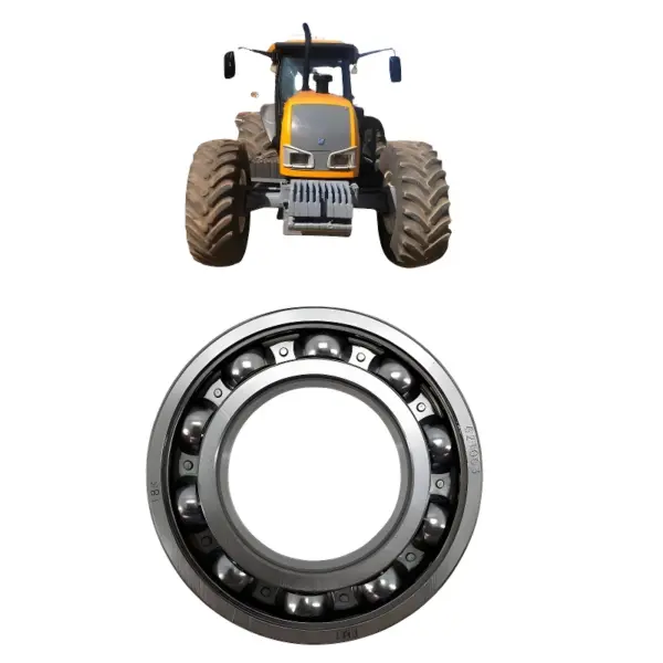 ROLAMENTO PFI 6210-2RS aplicado em trator agrícola, alta resistência e durabilidade