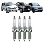 VELAS IGNIÇÃO NGK APLICAÇÃO EM RENAULT CLIO NISSAN MARCH E KWID