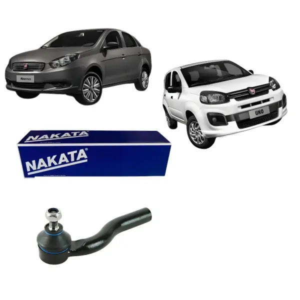 TERMINAL NAKATA N96037 componente de direção dianteira lado esquerdo com alta durabilidade