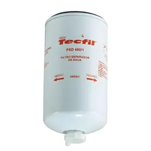 FILTRO SEPARADOR TECFIL PSD480/1 vista frontal do corpo blindado