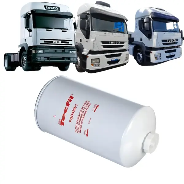 FILTRO SEPARADOR TECFIL PSD480/1 medidas 217 mm e diâmetro 108,7 mm