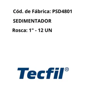 FILTRO SEPARADOR TECFIL PSD480/1 embalagem original lacrada TECFIL