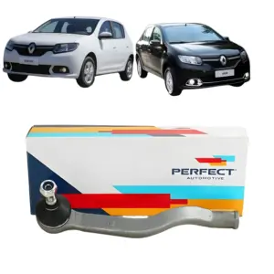 Detalhe da rosca M14x1,5 do TERMINAL PERFECT TDI0126 para instalação correta