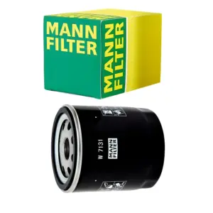 FILTRO ÓLEO MANN W7131 – rosca M20 x 1,50 e elemento filtrante em papel
