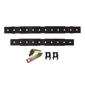 KIT SUSPENSÃO KIT_&_CIA 10153 para Fiat Uno e Elba – conjunto completo feixe de molas com abraçadeiras e calços